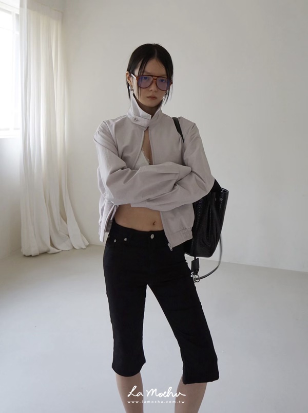 顯瘦小腿卡布里褲
